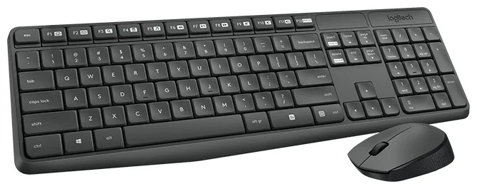 Клавиатура Logitech MK235 черный (920-007931.) 