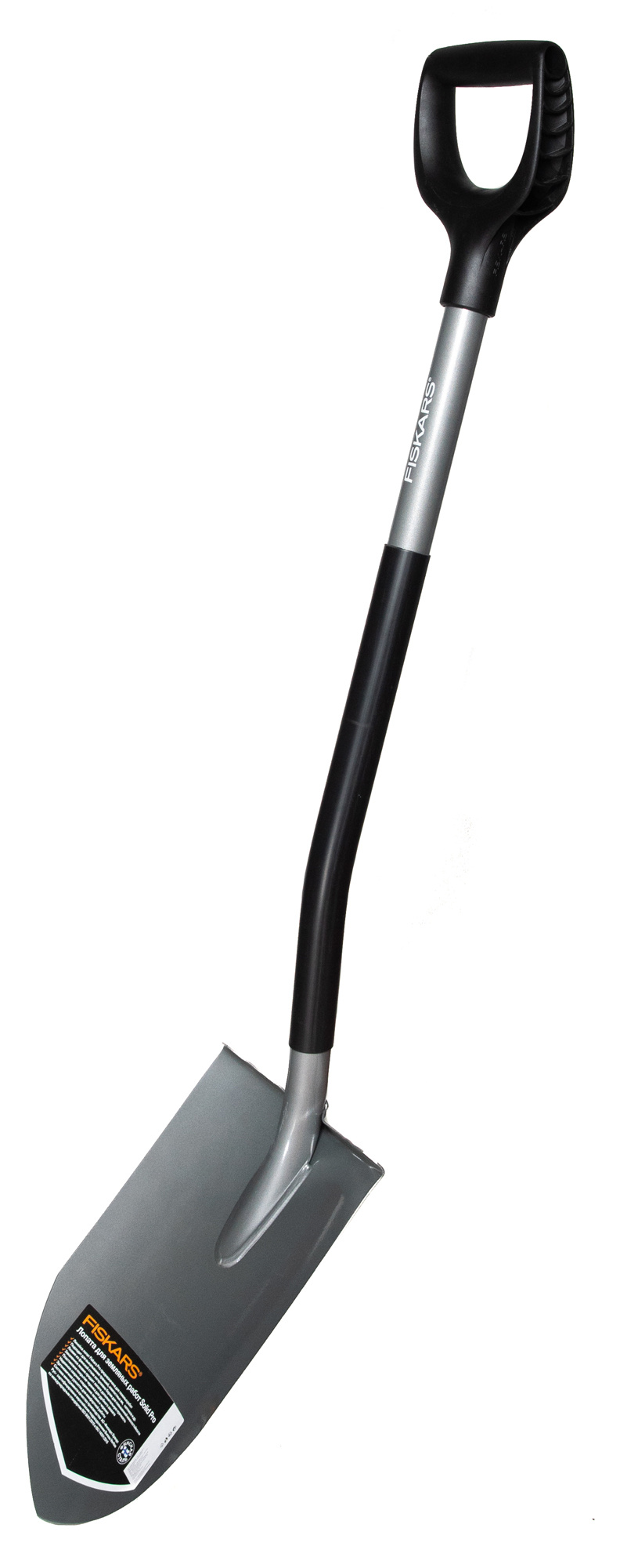 Лопата штыковая Fiskars Solid Prof 1050255 для земляных работ большой