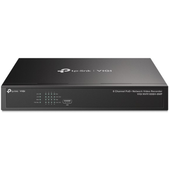 Сетевой видеорегистратор TP-Link 8-канальный VIGI NVR1008H-8MP