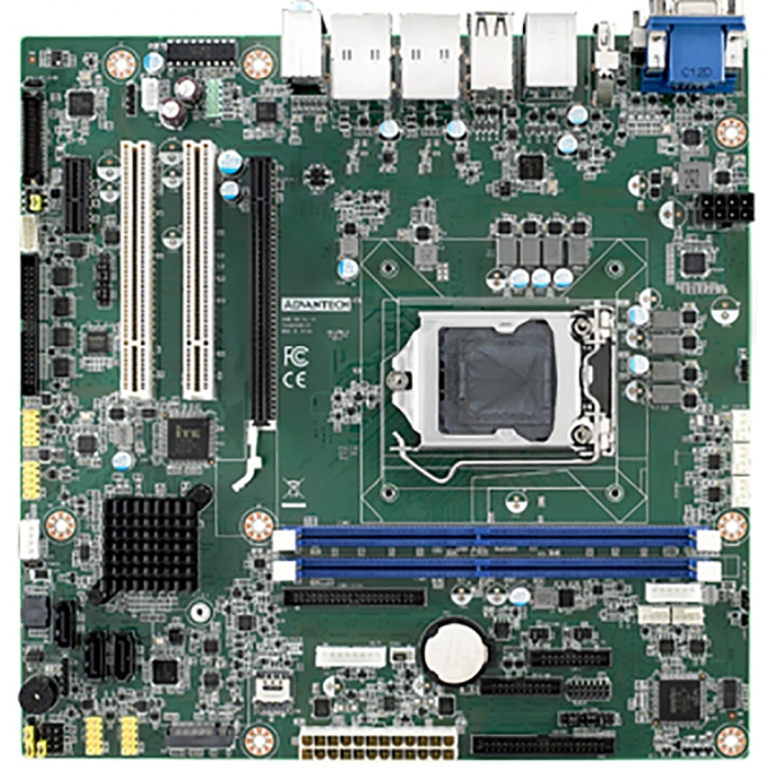AIMB-506G2-00A1E Advantech mATX, Supports Intel® Core™ i7/i5/i3 (8th 9th Gen), LGA1151 uATX with VGA/DP/DVI-D/eDP(LVDS), 2xDDR4 2666MHz, 14 COM, 8 USB3.0, 12 USB 2.0, Dual Lan