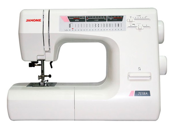 Швейная машина JANOME 7518A, белый