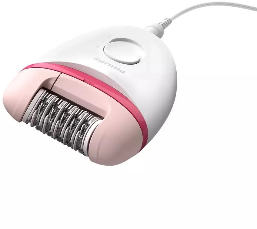 Эпилятор Philips белый/розовый (BRE235/00)