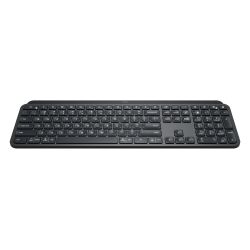 Клавиатура беспроводная Logitech MX Keys GRAPHITE ЛАТИНИЦА (подсветка, 2.4GHZ/BT) (арт. 920-009422, M/N: YR0073 / C-U0008)