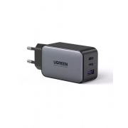 Сетевое зарядное устройство UGREEN CD 244 65W GaN, без кабеля (10335)