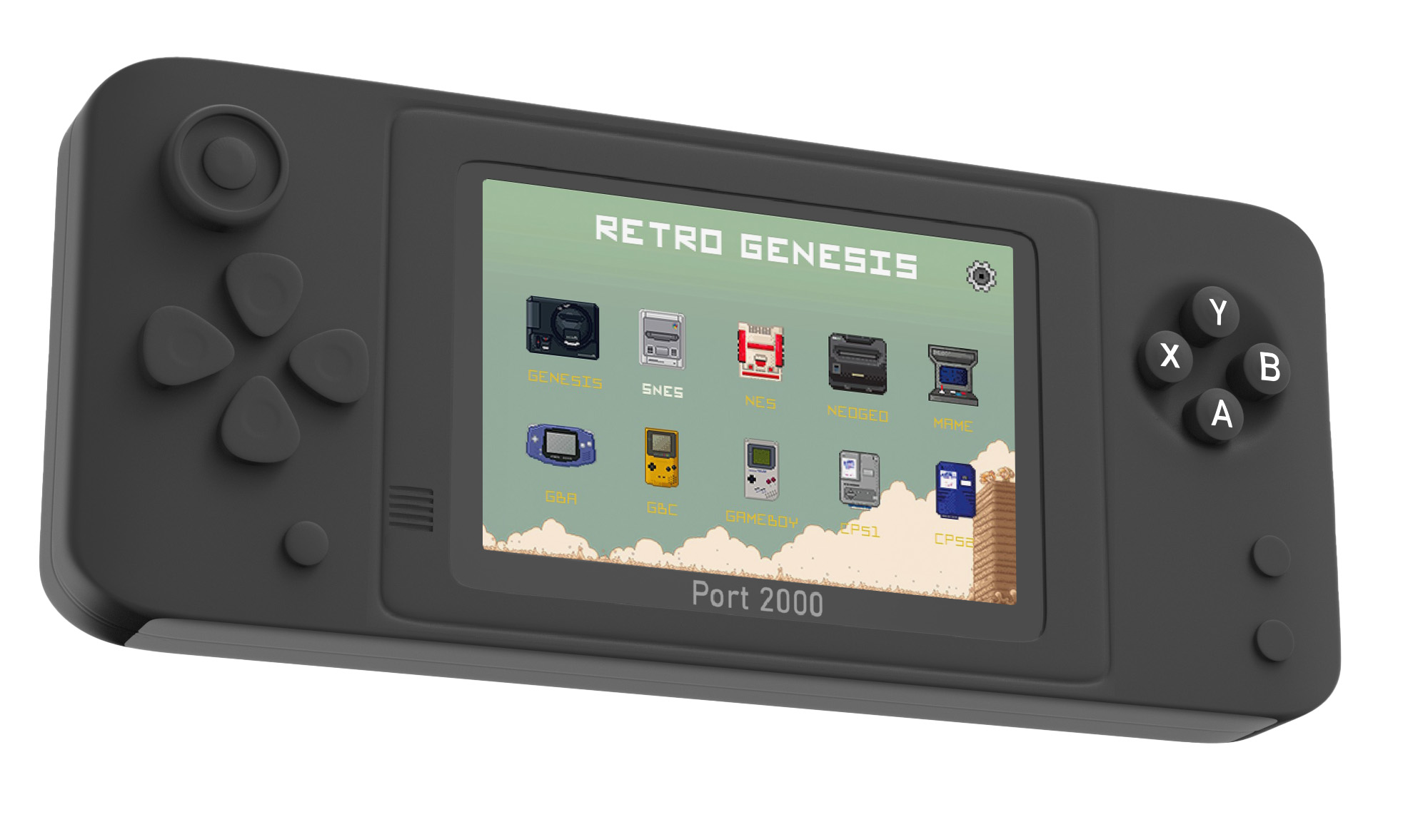 Игровая консоль SEGA Retro Genesis Port 2000 (Pkt200)