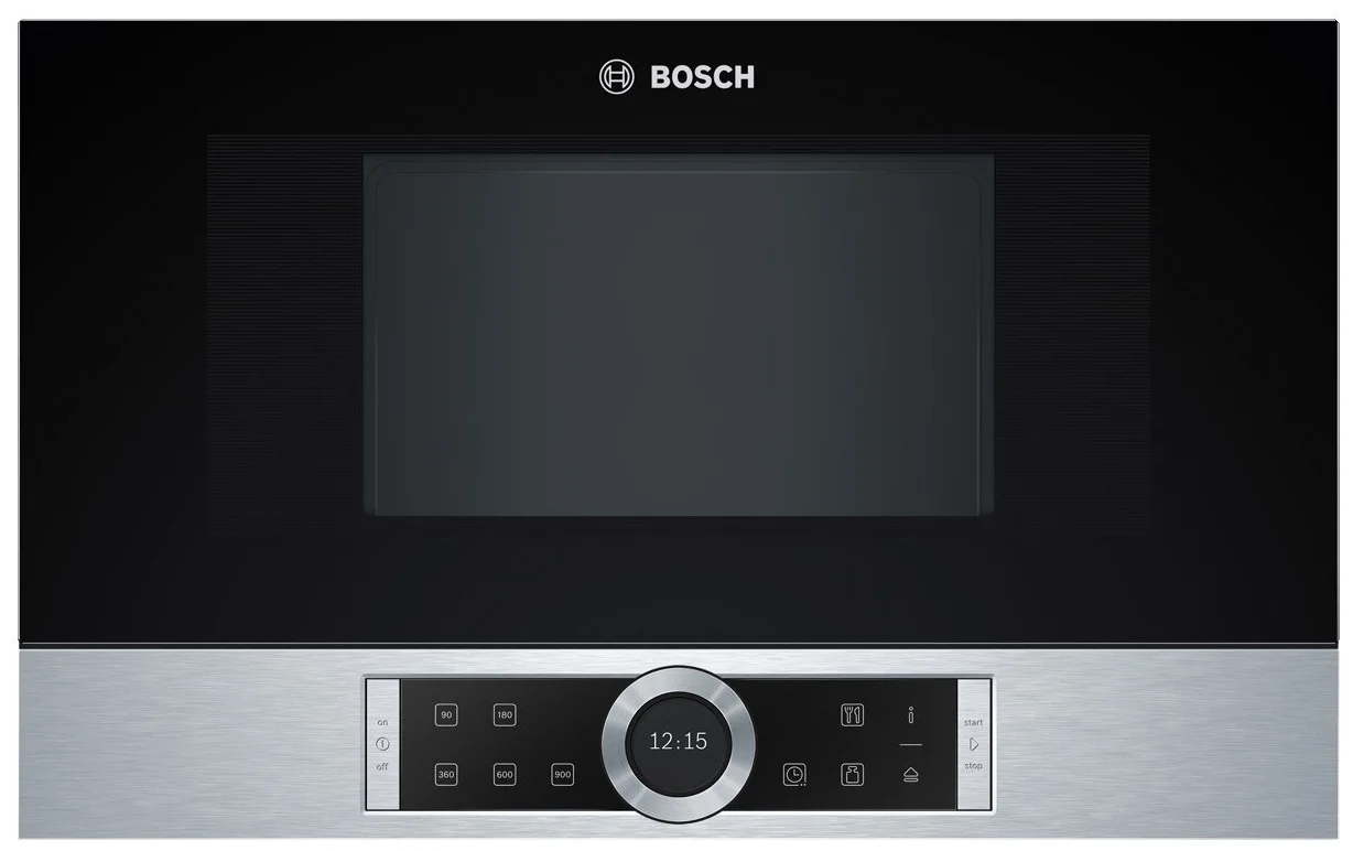 Микроволновая печь Bosch 900Вт нержавеющая сталь (BFL634GS1)