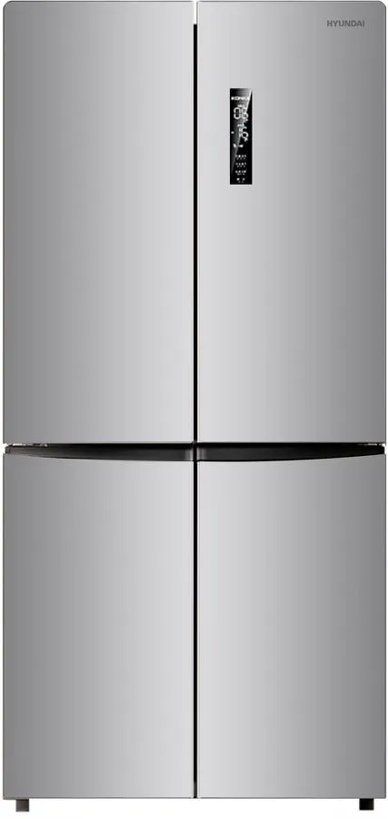Холодильник Hyundai CM5084FIX нержавеющая сталь (трехкамерный)