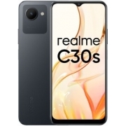 Смартфон Realme C30s 64Gb 3Gb черный моноблок 3G 4G 2Sim 6.5" 720x1600 Android 12 8Mpix 802.11 b/g/n GPS GSM900/1800 GSM1900 TouchSc microSD max1000Gb