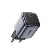 Сетевое зарядное устройство UGREEN CD319 (90666) Nexode USB-C GaN Fast Charger 30W EU. Цвет: серый космос