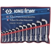Набор торцевых L-образных ключей (8-24 мм, 12 предметов) KING TONY 1812MR
