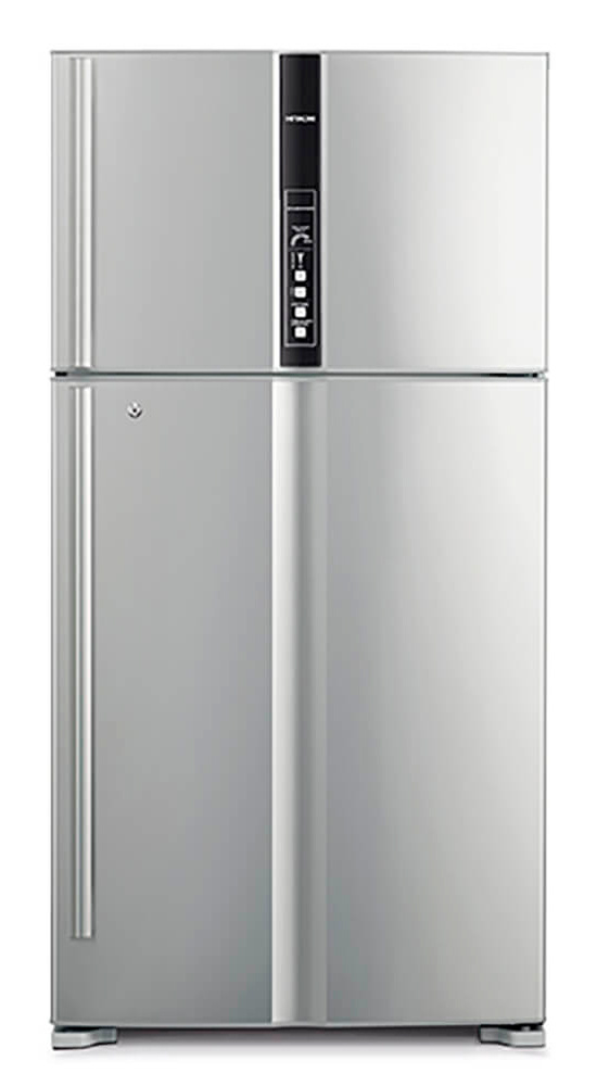 Холодильник Hitachi R-V720PUC1 BSL серебристый бриллиант (двухкамерный)
