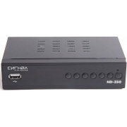 Ресивер DVB-T2 Сигнал HD-350, черный
