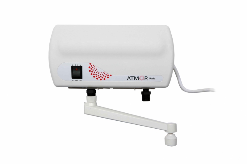 Электрический проточный водонагреватель ATMOR BASIC 3,5 кВт кух.
