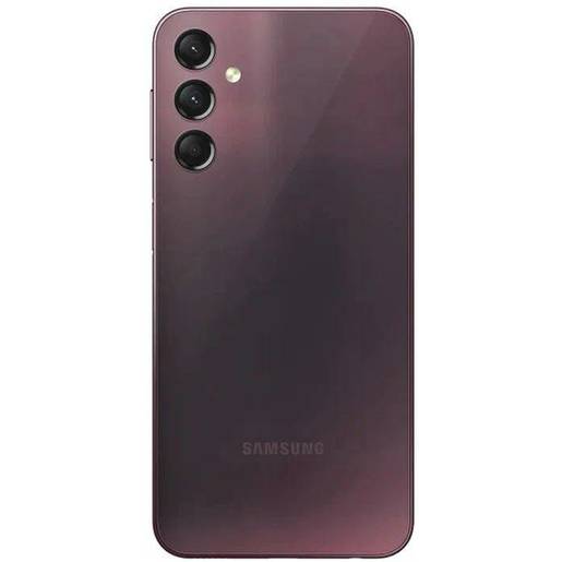 Смартфон SAMSUNG Galaxy A24 6/128GB Dark Red (SM-A245FDRVCAU)