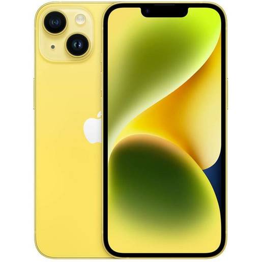 Смартфон Apple IPhone 14 Yellow 128GB с 2-я сим слотами (MR3F3CH/A)