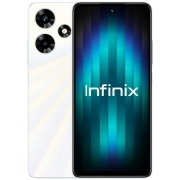 Смартфон Infinix X6831 Hot 30 128Gb 8Gb белый моноблок 3G 4G 2Sim 6.78" 1080x2460 Android 13 50Mpix 802.11 a/b/g/n/ac NFC GPS GSM900/1800 GSM1900 TouchSc microSD