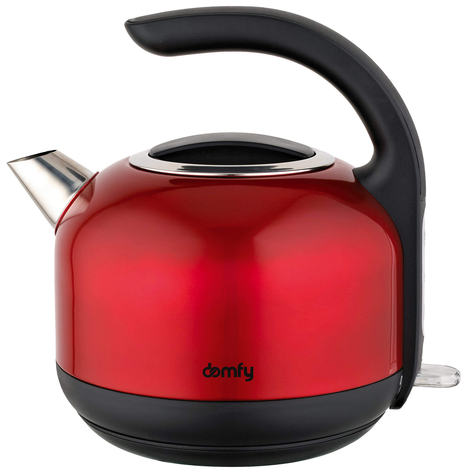 Чайник электрический Domfy DSC-EK506 1.7л. 2200Вт, красный/черный