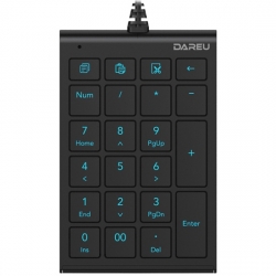Клавиатура Dareu LK22 Black, черный