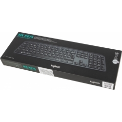 Клавиатура Logitech MX Keys Wireless Illuminated,  черный (920-009417)