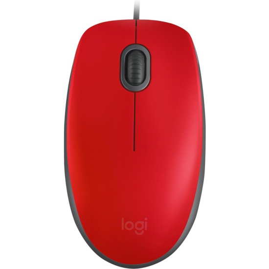Мышь LOGITECH M110 красный (910-005501)