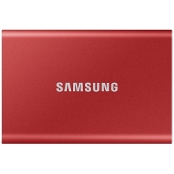 Внешний SSD накопитель Samsung T7 Touch 2Tb, красный (MU-PC2T0R/WW)