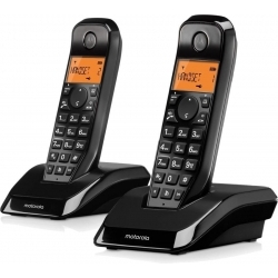 Телефон Dect Motorola S1202, черный