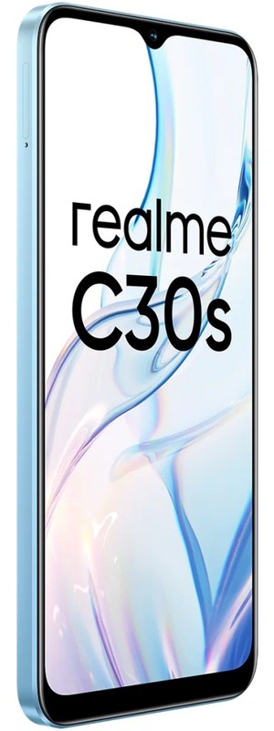 Смартфон Realme C30s 64Gb 3Gb синий моноблок 3G 4G 2Sim 6.5