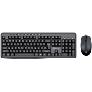 Клавиатура + мышь Оклик S650 черный (1875246)