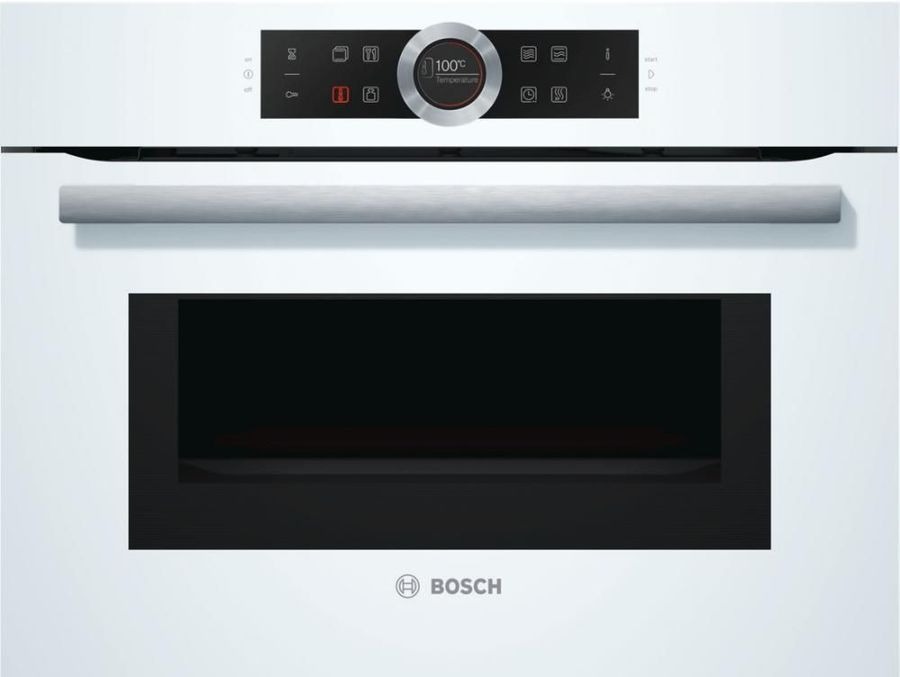 Духовой шкаф Электрический Bosch CMG633BW1, белый