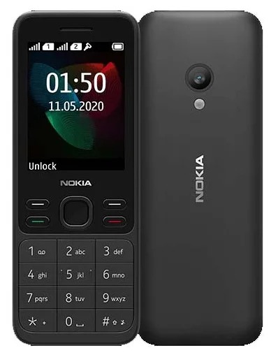Мобильный телефон Nokia 150 (2020) Dual Sim, чёрный (16GMNB01A16)