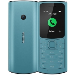 Мобильный телефон Nokia 110 4G DS, голубой 