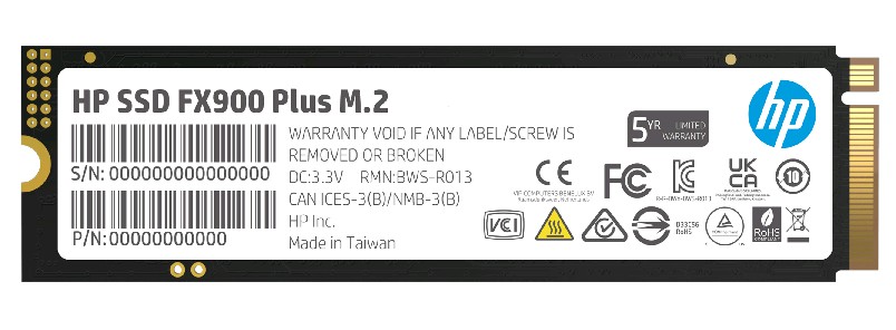 SSD накопитель M.2 HP FX900 Plus 1Tb (7F617AA#ABB)