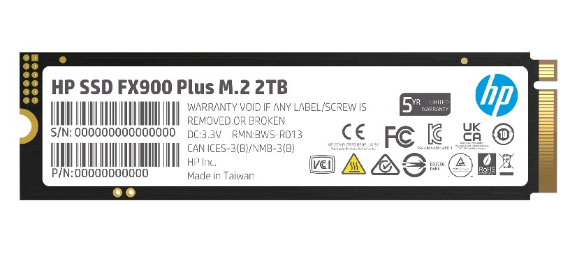 SSD накопитель M.2 HP FX900 Plus 2Tb (7F618AA#ABB)