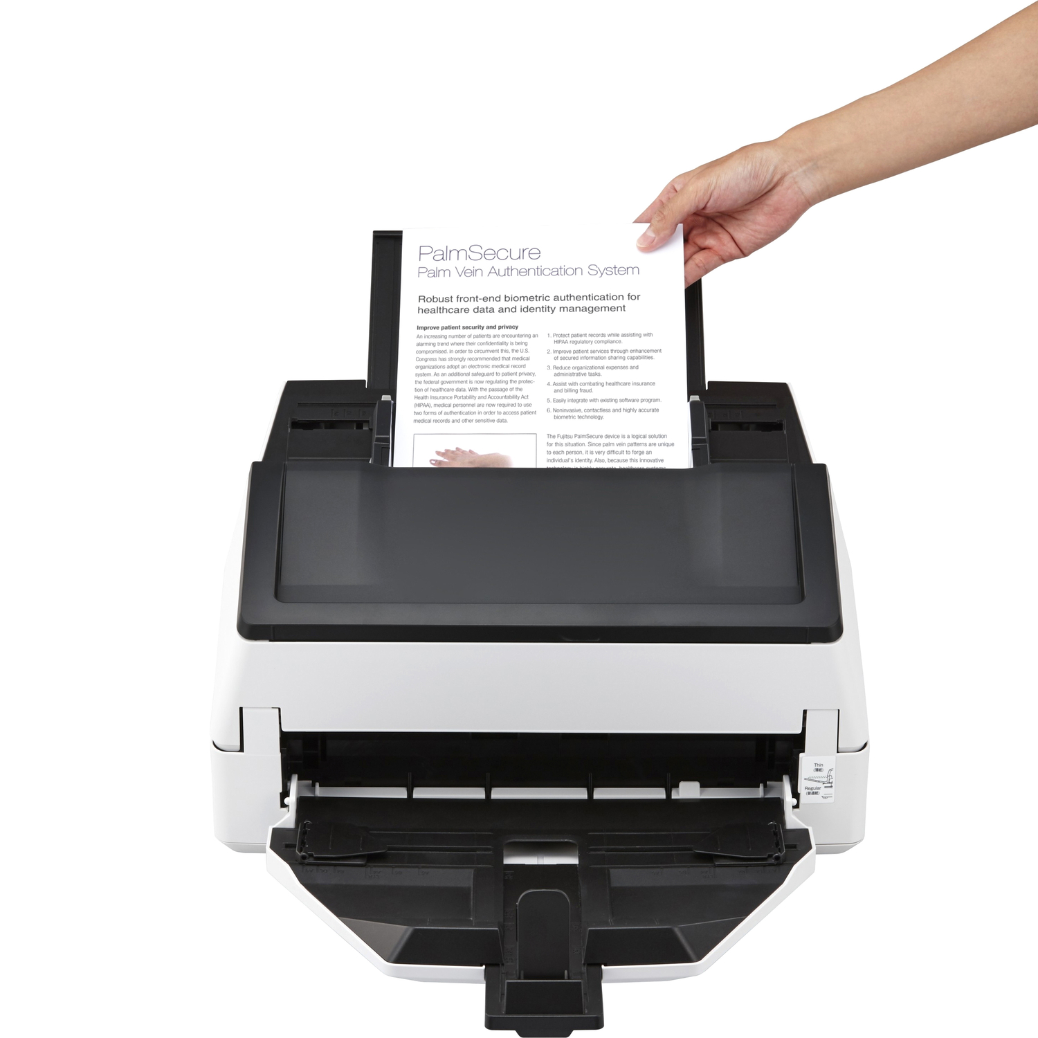 fi-7600 Документ сканер А3, двухсторонний, 100 стр/мин, автопод. 300 листов, USB 3.0 fujitsu PA74-B51