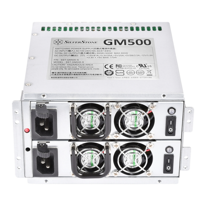 G540GM500S00210 80 PLUS Silver 500W mini redundant power supply 80 PLUS Silver 500W mini redundant power supply