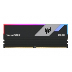 Модуль памяти DDR5 Acer Predator Vesta II RGB 32Gb (2x16) 6600Mhz CL34 (34-40-40-105) 1.4V  VESTA2-32GB-6600-1R8-V2 Black
