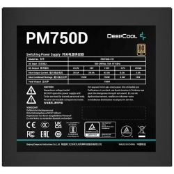 Блок питания Deepcool ATX 750W PM750D 80+ gold