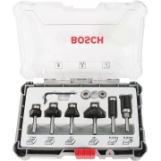 Набор фрез Bosch 2607017468 d(посад.)=6мм 