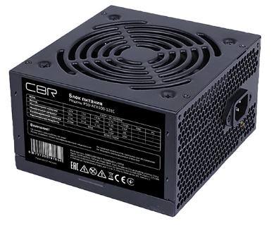 Блок Питания CBR ATX 500W черный (PSU-ATX500-12GM)