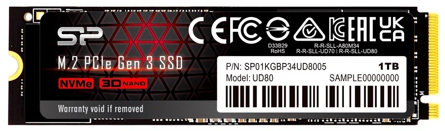 Накопитель SSD Silicon Power UD80 SP01KGBP34UD8005