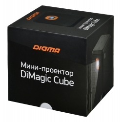 Мини-кинотеатр Digma DiMagic Cube New, черный