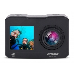 Экшн-камера Digma DiCam 420, черный