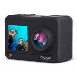 Экшн-камера Digma DiCam 420, черный