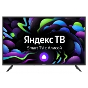 Телевизор LED Digma 43" DM-LED43UBB31 Яндекс.ТВ, черный