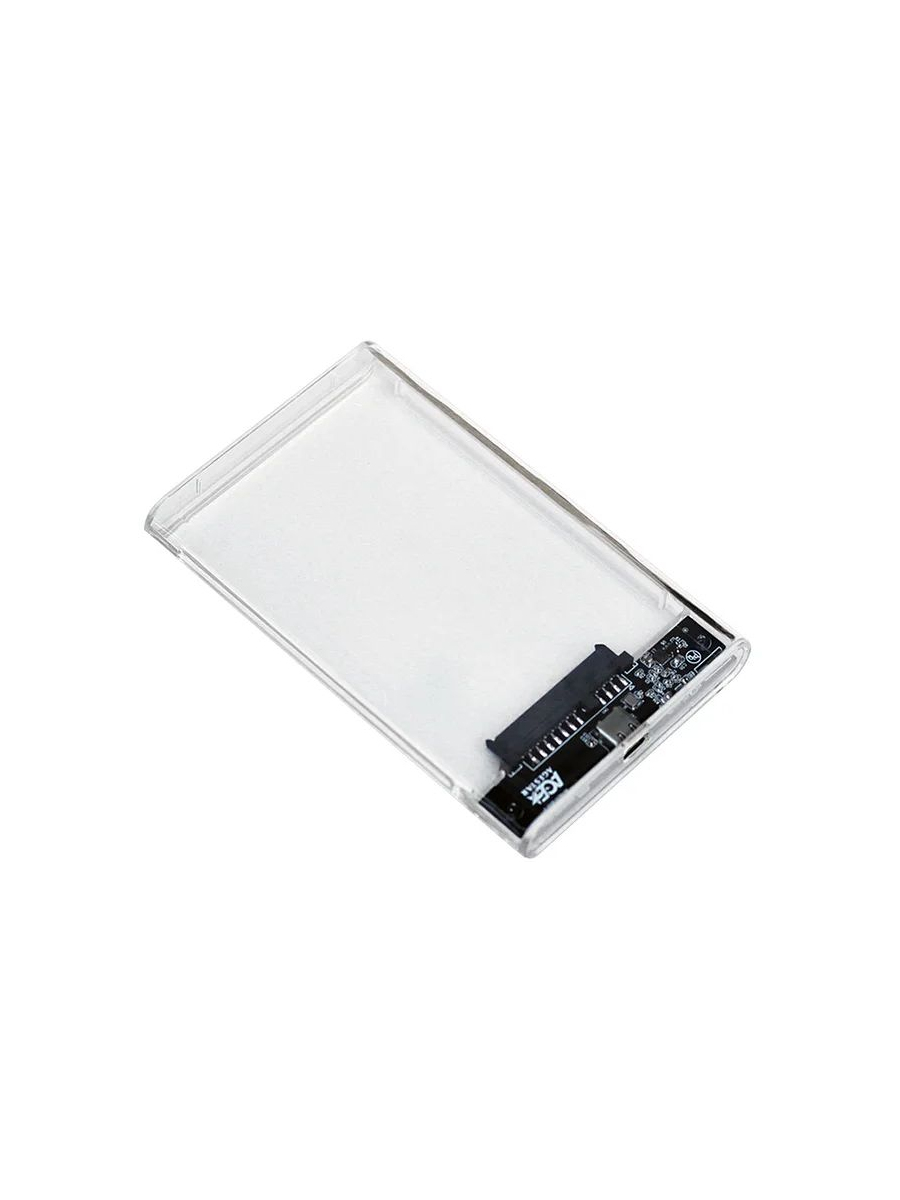 Внешний корпус для HDD/SSD AgeStar 3UB2P4C SATA прозрачный 2.5