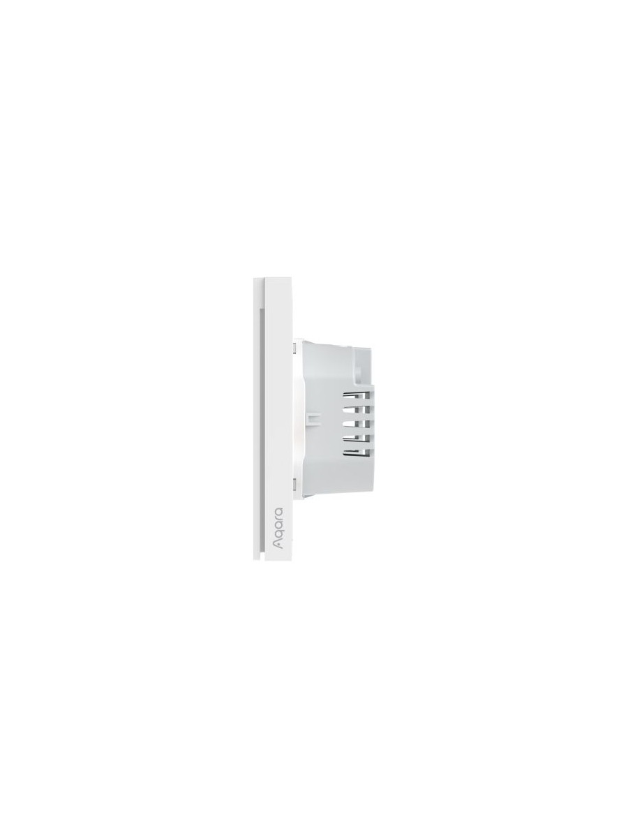 Выключатель двухклавишный Aqara Smart Wall Switch H1 (WS-EUK02), белый