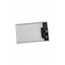 Внешний корпус для HDD/SSD AgeStar 3UB2P6C SATA пластик прозрачный 2.5
