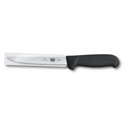 Нож кухонный Victorinox Fibrox (5.6103.15) стальной обвалочный лезв.150мм прямая заточка черный
