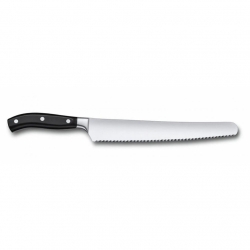 Нож кухонный Victorinox Grand Maitre (7.7433.26G) кованый универсальный для хлеба лезв.260мм серрейт. заточка черный