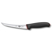 Нож кухонный Victorinox Fibrox (5.6613.15D) стальной разделочный лезв.150мм прямая заточка черный